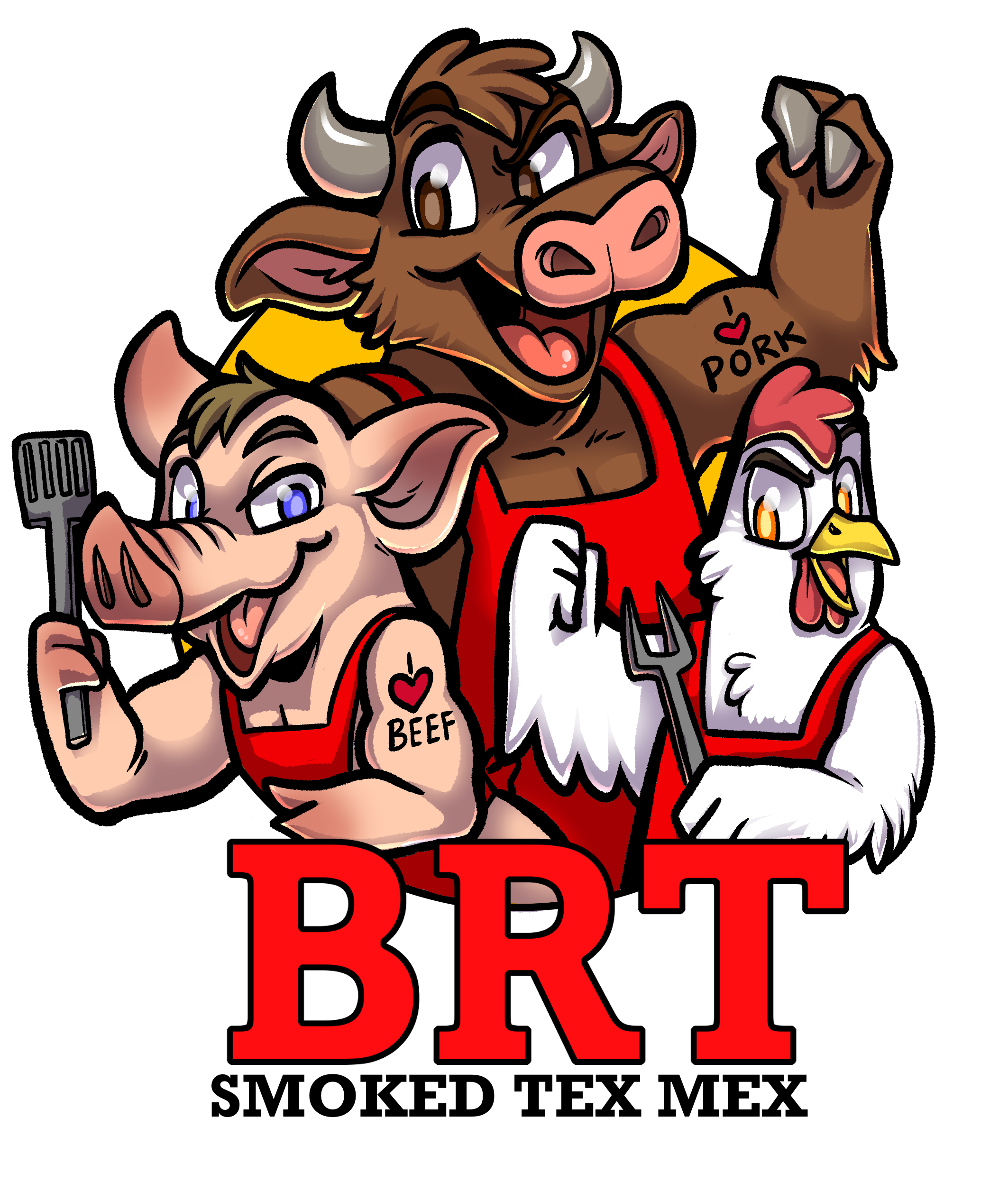 Big Red Trailer Smoked Tex Mex