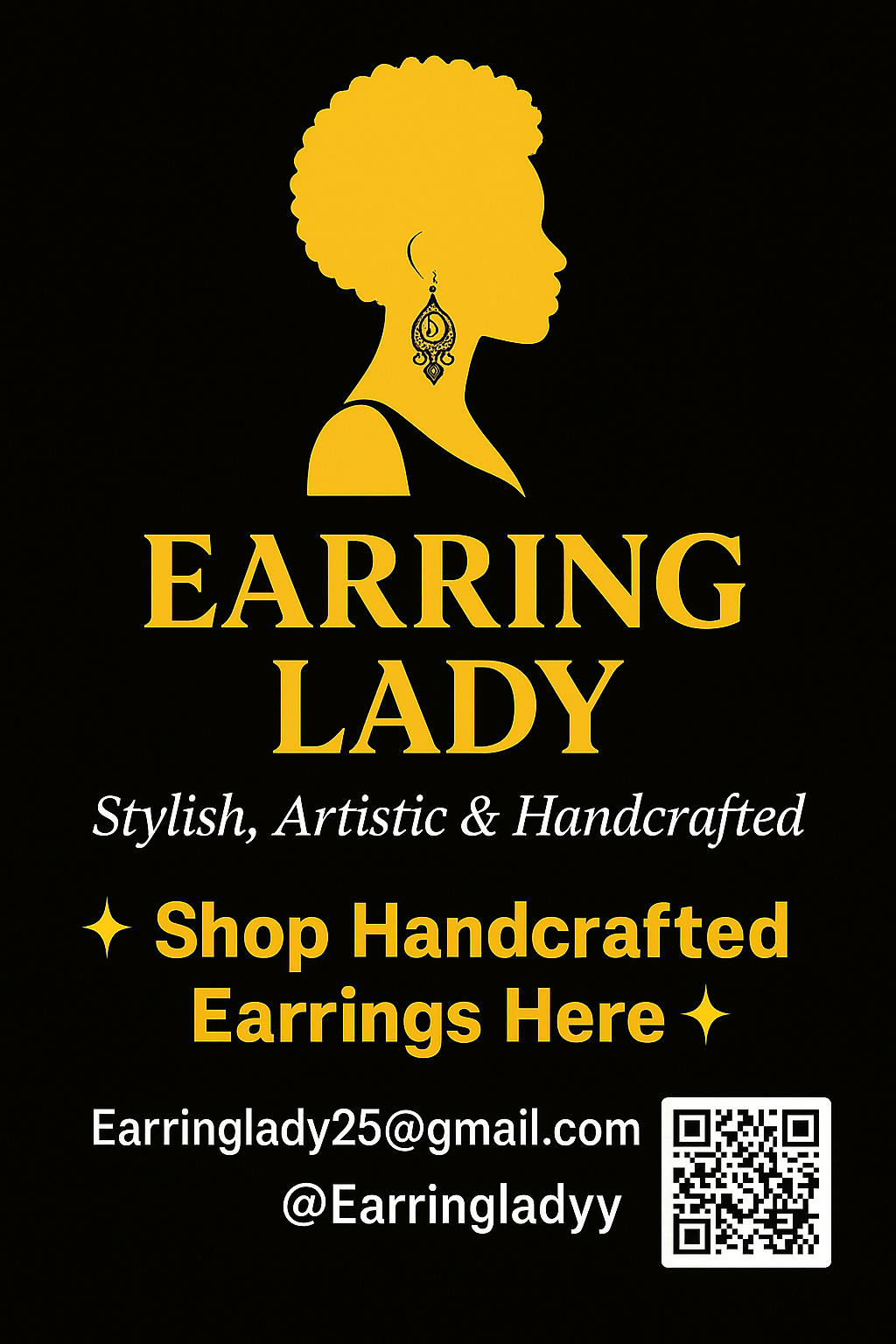 Earring Lady of Baltimore